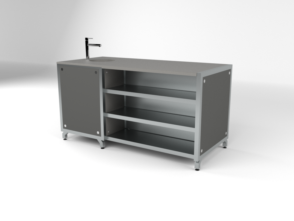 Return Unit with Sink